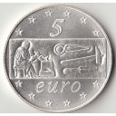 2003 -  5 Euro Europa del lavoro moneta Fdc da cofanetto Italia